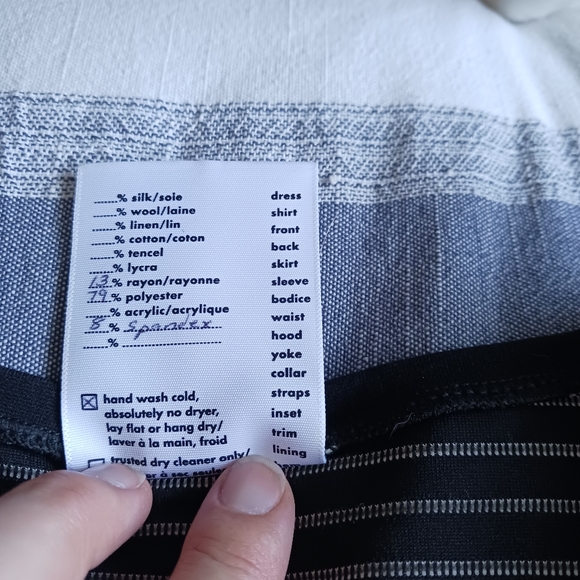 Rita DiCesare Black & White Dress - Picture 3 of 3